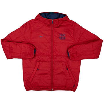 2013-14 Barcelona Nike Reversible Padded Bench Coat - 10/10 - (L)