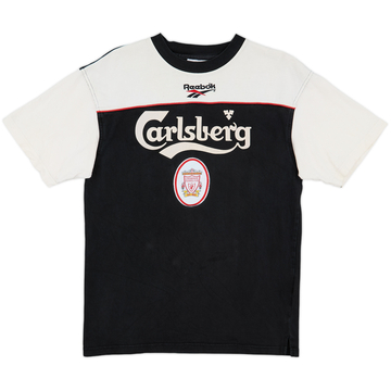1996-97 Liverpool Reebok Cotton Tee - 6/10 - (S)