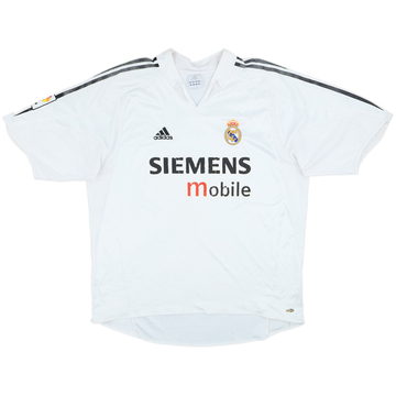 2004-05 Real Madrid Home Shirt - 5/10 - (XL)
