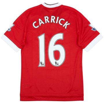 Camiseta de local del Manchester United 2015-16 versión jugador Carrick #16 (M)