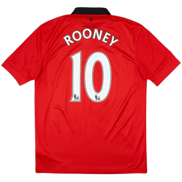 2013-14 Manchester United Home Shirt Rooney #10 - 5/10 - (M)