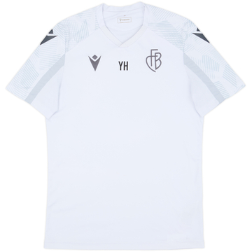 2022-23 FC Basel Staff Issue Macron Training Shirt YH - 9/10 - (M)