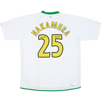 2006-08 Celtic European Shirt Nakamura #25 - 8/10 - (XL)
