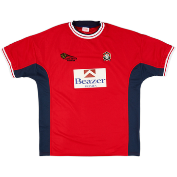 2000-01 Doncaster Rovers Home Shirt - 8/10 - (XL)
