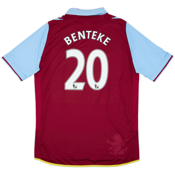 2012-13 Aston Villa Home Shirt Benteke #20 - 6/10 - (XXL)