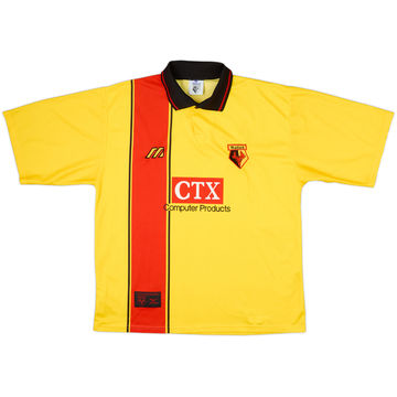1997-98 Watford Home Shirt - 8/10 - (L)