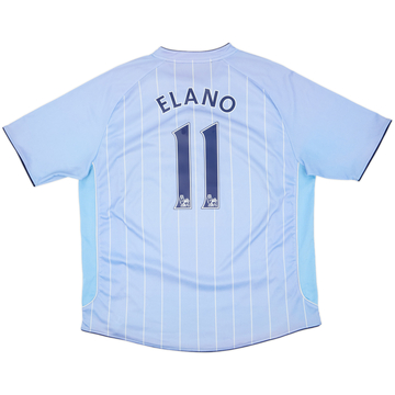 2007-08 Manchester City Home Shirt Elano #11 - 6/10 - (XXL)