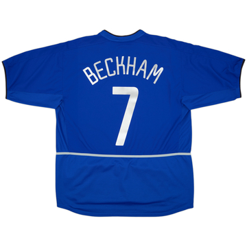 2002-03 Manchester United Third Shirt Beckham #7 - 10/10 - (XL)