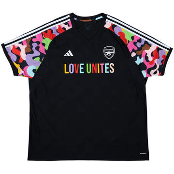 2023-24 Arsenal adidas 'Love Unites Pride' Training Shirt - 10/10 - (3XL)