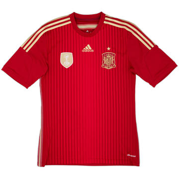 2013-15 Spain Home Shirt - 10/10 - (S)