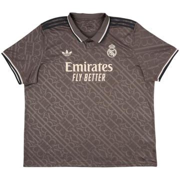 2024-25 Real Madrid Third Shirt - 8/10 - (3XL)