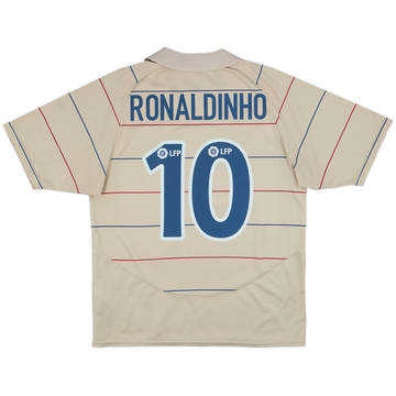 2003-05 Barcelona Basic Away Shirt Ronaldinho #10 - 7/10 - (L)