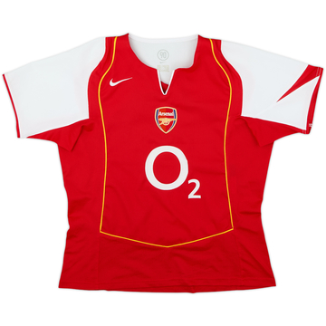 2004-05 Arsenal Home Shirt - 9/10 - (Women's L)