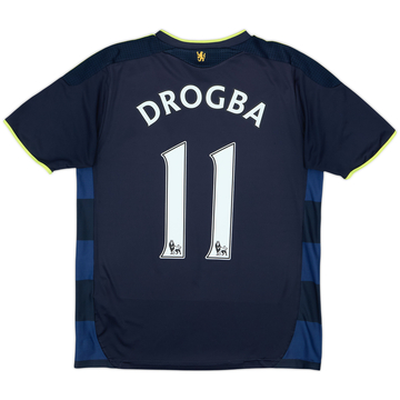 2009-10 Chelsea Away Shirt Drogba #11 - 8/10 - (XL.Boys)