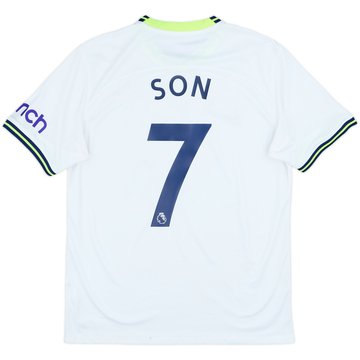 2022-23 Tottenham Home Shirt Son #7 - 8/10 - (M)