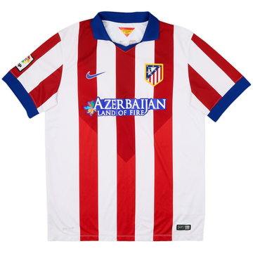 2014-15 Atletico Madrid Home Shirt - 9/10 - (L)