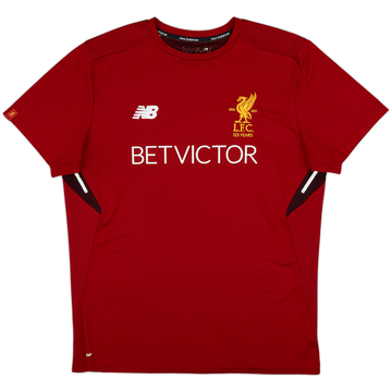 2017-18 Liverpool New Balance Training Shirt - 6/10 - (L)