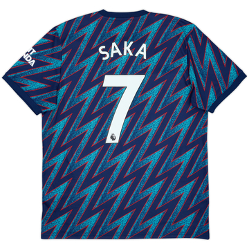 2021-22 Arsenal Third Shirt Saka #7 - 10/10 - (L)