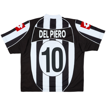 2002-03 Juventus Home Shirt Del Piero #10 - 9/10 - (L)