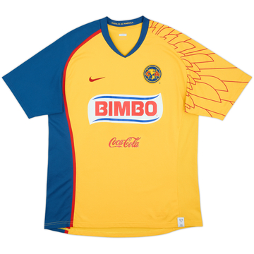 2007-08 Club America Home Shirt - 8/10 - (L)
