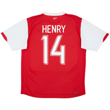 2006-08 Arsenal Home Shirt Henry #14 - 6/10 - (L)