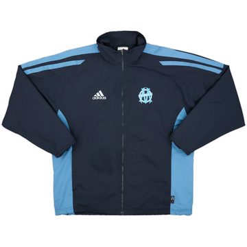 2001-02 Olympique Marseille adidas Track Jacket - 8/10 - (M/L)