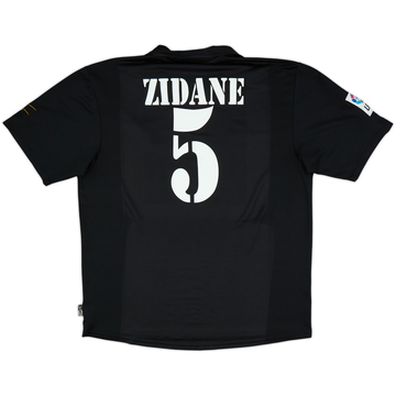 2001 Real Madrid Away Shirt Zidane #5 - 8/10 - (XL)