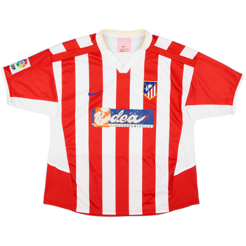 2002-03 Atletico Madrid Home Shirt - 4/10 - (XL.Boys)