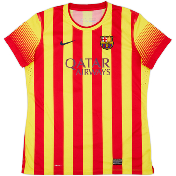 2013-15 Barcelona Player Issue Away Shirt #17 - 7/10 - (Women's L)