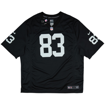 2020-22 Las Vegas Raiders Waller #83 Nike Game Home Jersey (3XL)