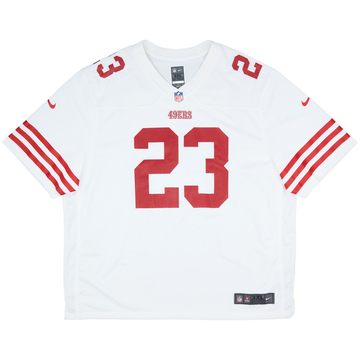 2022-25 San Francisco 49ers McCaffrey #23 Nike Game Away Jersey (3XL)