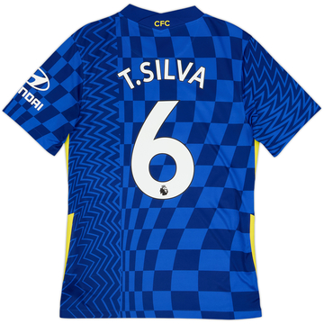 2021-22 Chelsea Home Shirt T.Silva #6 - 8/10 - (S)