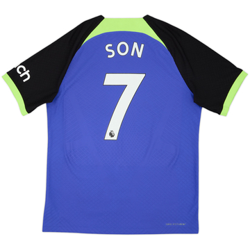 2022-23 Tottenham Authentic Away Shirt Son #7 - 10/10 - (M)