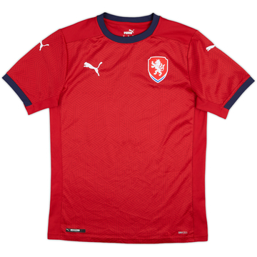 2020-21 Czech Republic Home Shirt - 9/10 - (S)