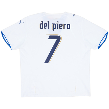2006 Italy Away Shirt Del Piero #7 (XXL)
