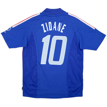 Camiseta de local de Francia 2002-04 Zidane #10 - 10/10 - (M)