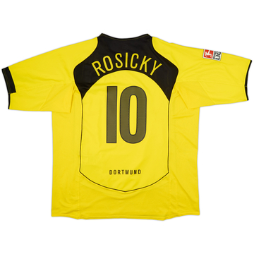 2004-05 Borussia Dortmund Home Shirt Rosicky #10 - 8/10 - (XXL)