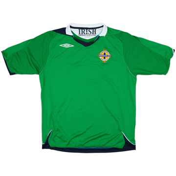 2006-08 Northern Ireland Home Shirt - 9/10 - (L)