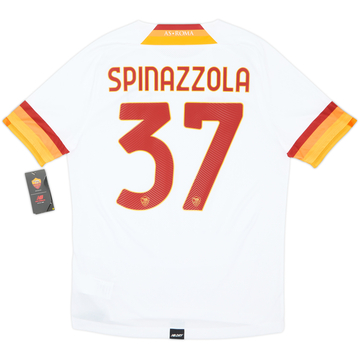2021-22 Roma Away Shirt Spinazzola #37 (M)