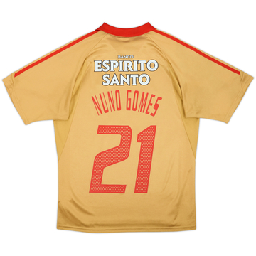 Camiseta de la tercera equipación del Benfica 2004-05 Nuno Gomes #21 - 7/10 - (S)