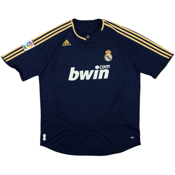 2007-08 Real Madrid Away Shirt - 9/10 - (XL)