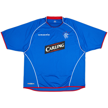 2005-06 Rangers Home Shirt - 7/10 - (XXL)