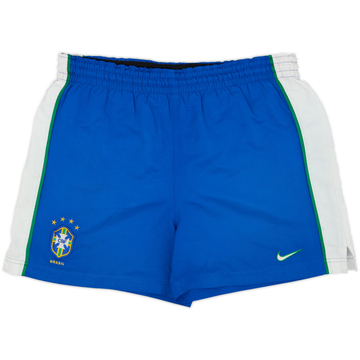 1998-00 Brazil Home Shorts - 7/10 - (M)