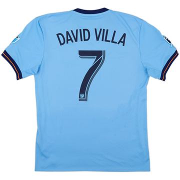 Camiseta de local del New York City 2017-18 David Villa #7 - 8/10 - (M)