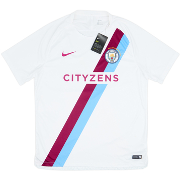 2017-18 Manchester City Nike Champions Pre-Match Shirt (XL)