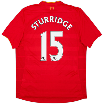 2016-17 Liverpool Home Shirt Sturridge #15 - 7/10 - (L)