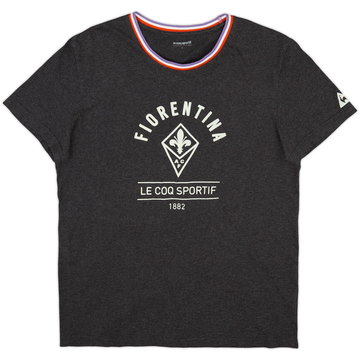 2017-18 Fiorentina Le Coq Sportif Cotton Tee - 9/10 - (L)