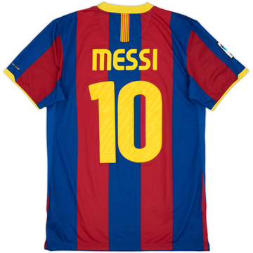 2010-11 Barcelona Home Shirt Messi #10 - 6/10 - (M)
