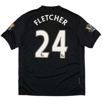 2009-10 Manchester United Away Shirt Fletcher #24 - 7/10 - (M)
