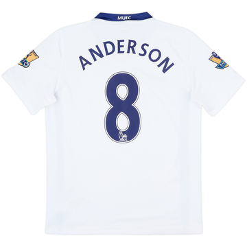 2008-10 Manchester United Away Shirt Anderson #8 - 7/10 - (S)